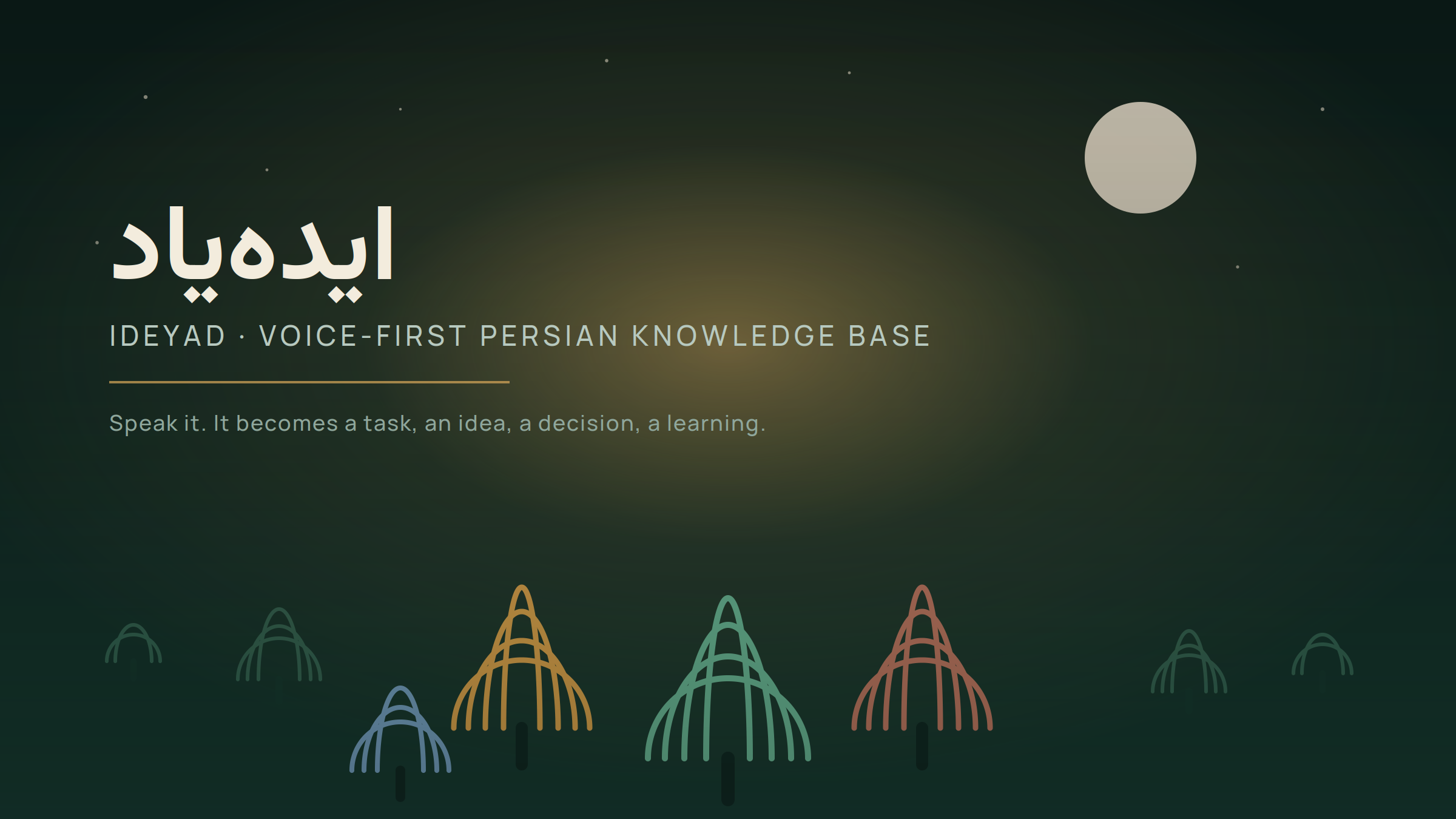 Cover image for IdeYad (ایده‌یاد) — Persian Voice-AI Knowledge Base